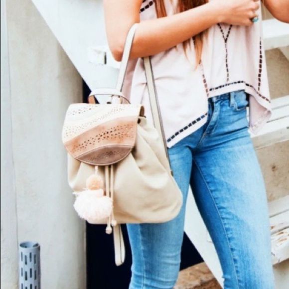 Boho mini backpack - Picture 12 of 13